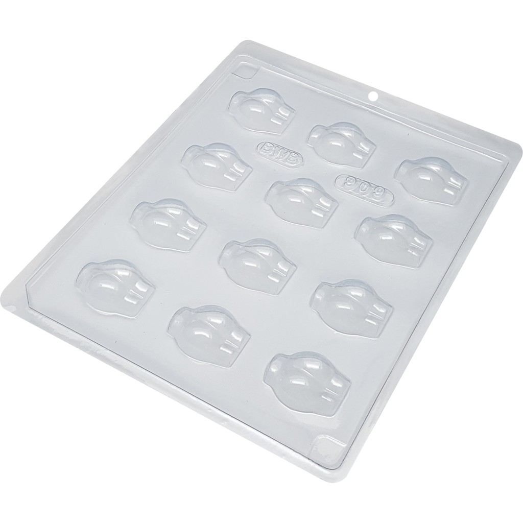 1~10 Forma Simples Bundinha 909-(H2) em Acetato BWB Para Bombom e Doces de Chocolate e Confeitaria Páscoa em Oferta na Shopee