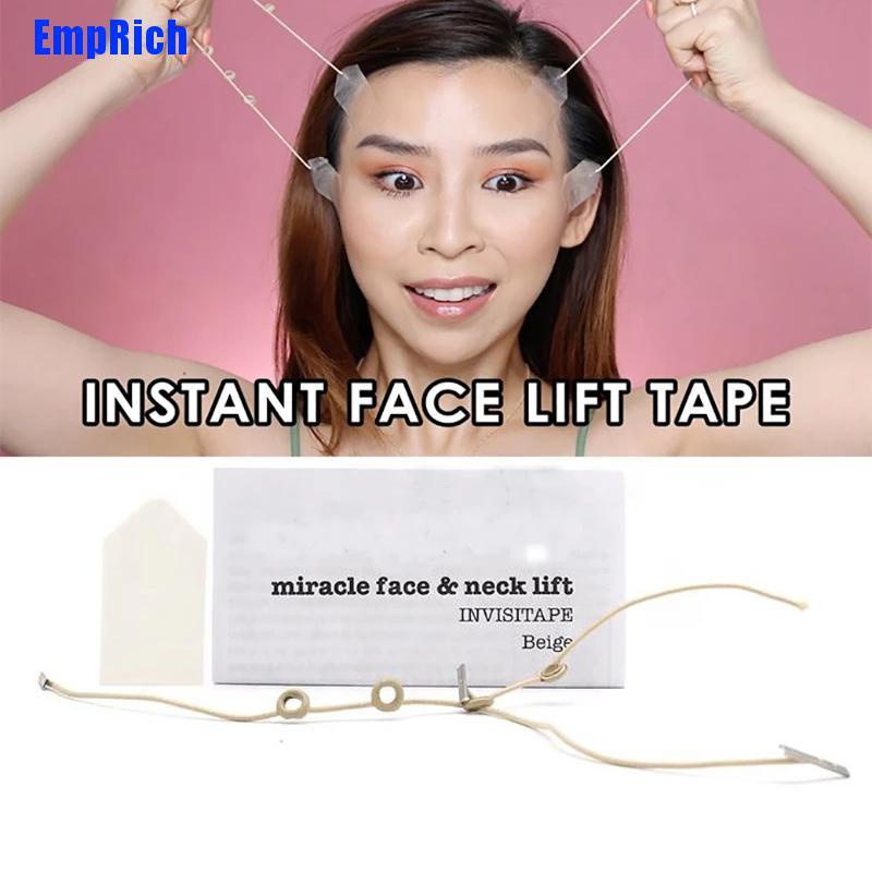 40 Peças , Fita De Lifting Facial Invisível Com Decote Em V