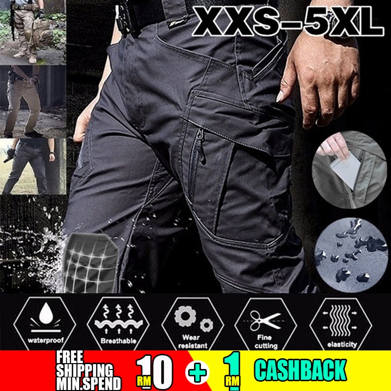 calça tatica camuflada masculina