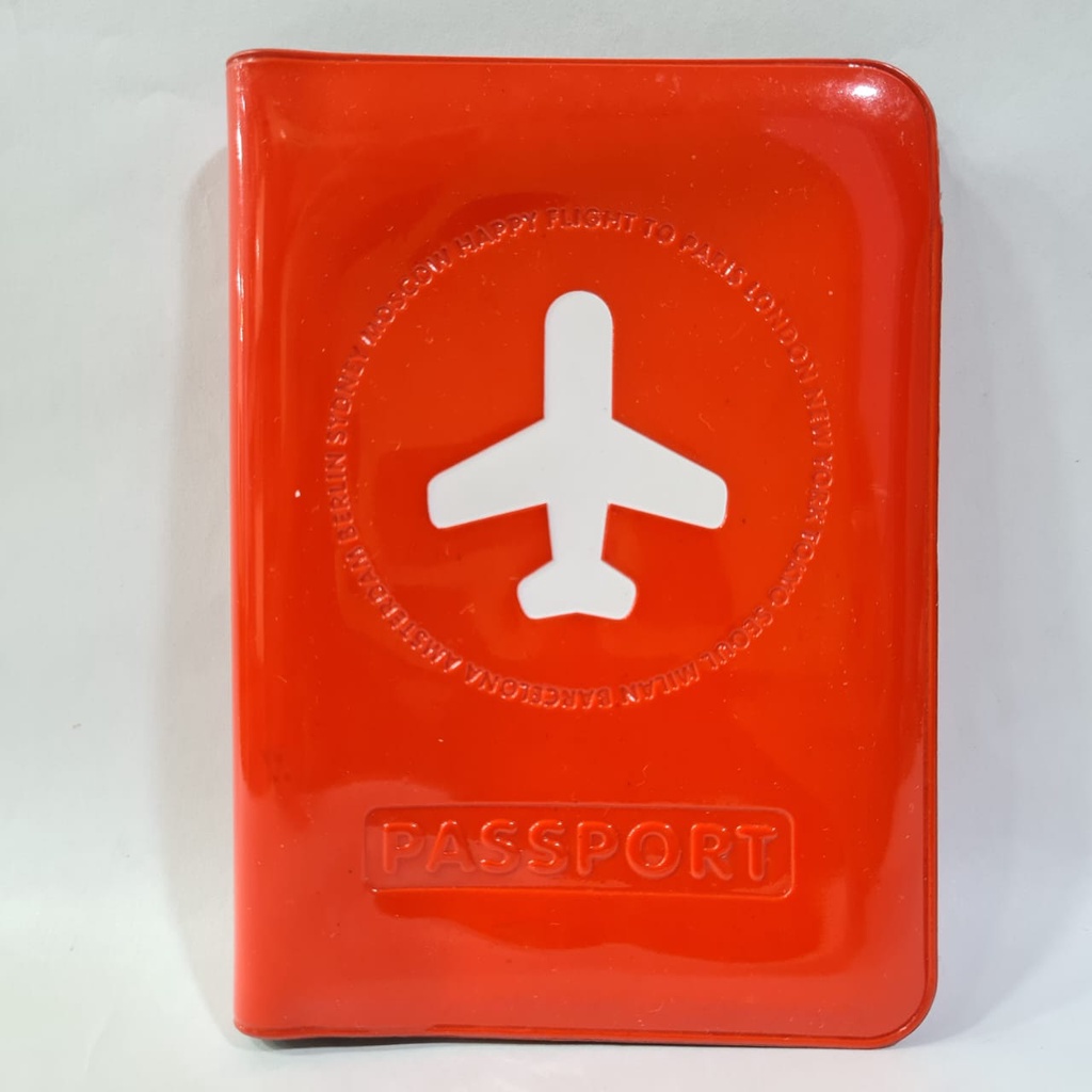 Suporte Capa Porta Passaporte / Passaport Holder Verniz Vermelho Comprado na Tok & Stok