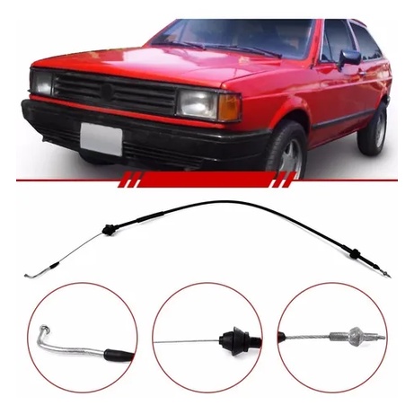 Cabo Acelerador Gol Parati Saveiro Voyage 84 A 95 Ap 1.6 1.8 em Oferta na Shopee