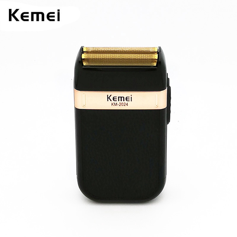 Barbeador Elétrico Kemei À Prova D'água Sem Fio USB Recarregável KM-2024 - Beauty