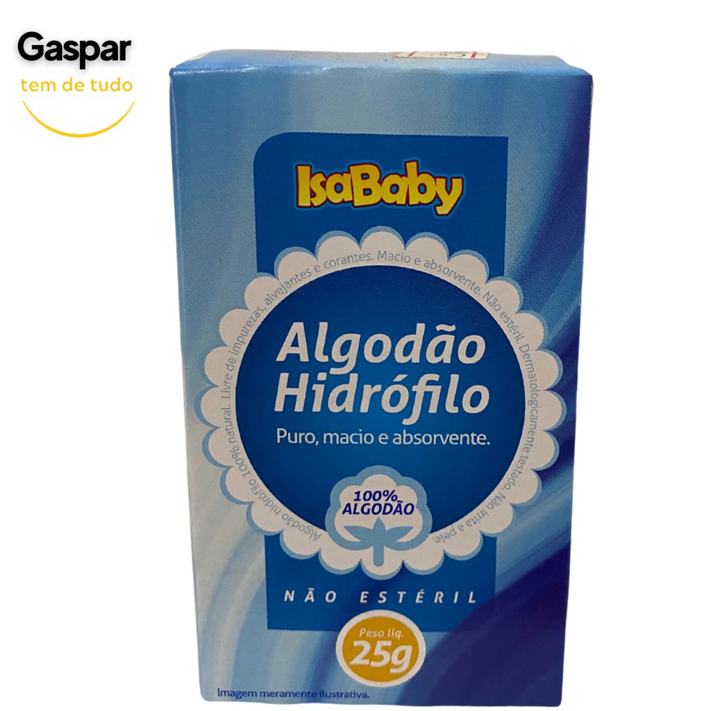 Algodão Hidrofilo Puro Macio  - aplicação/remoção de maquiagem, remoção de esmalte, cosméticos e cuidados com Bebê