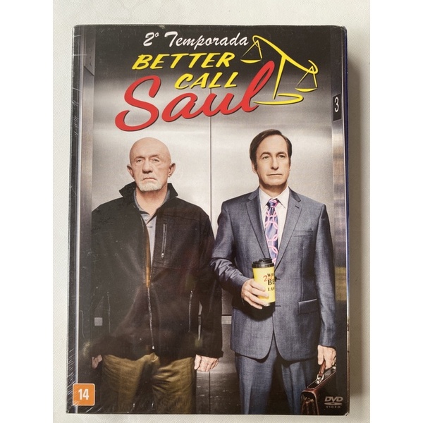 Better Call Saul Segunda Temporada DVD LACRADO | Shopee Brasil