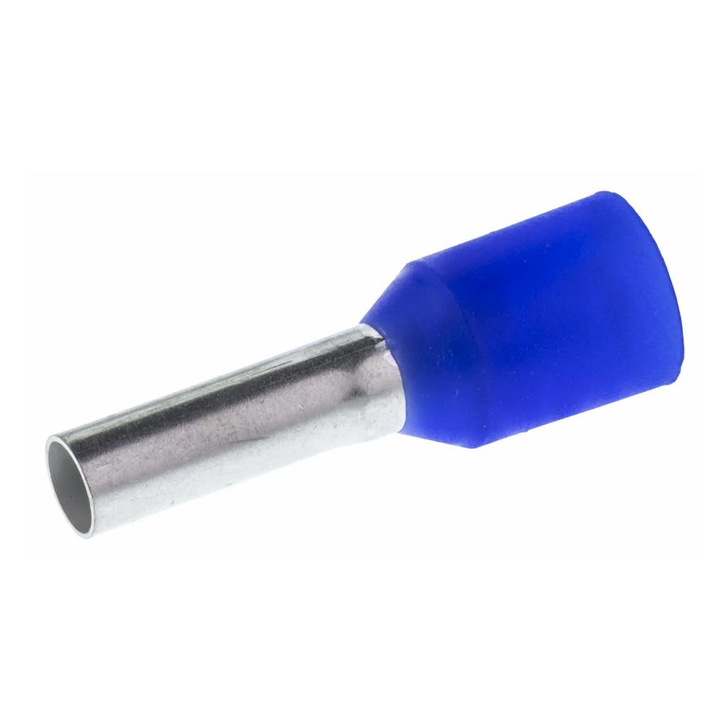 Terminal Tubular Ilhos 2,50Mm 14Awg Pre-Isolado Azul 100 Pcs em Oferta na Shopee