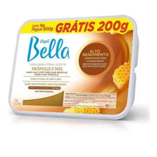 Cera Depilatória Quente 1kg Depil Bella em Oferta na Shopee