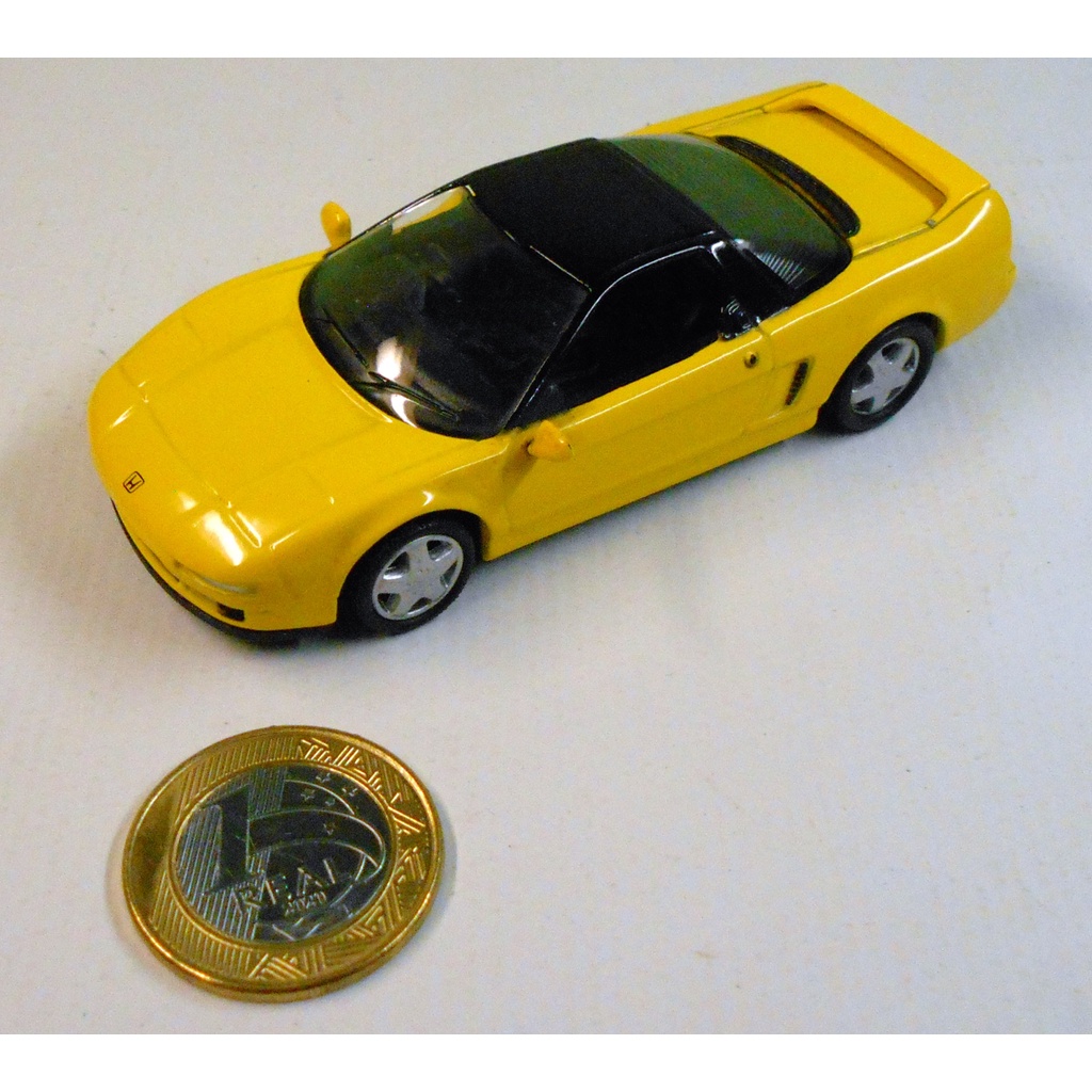 Honda Nsx Senna Miniatura Metal Brinquedo Antigo Coleção Del Prado 1/43