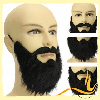 Apenas Funny Festival Suprimentos Halloween Costume Prom Props Partido Bigode Peruca Falsa Barba / Multicolor