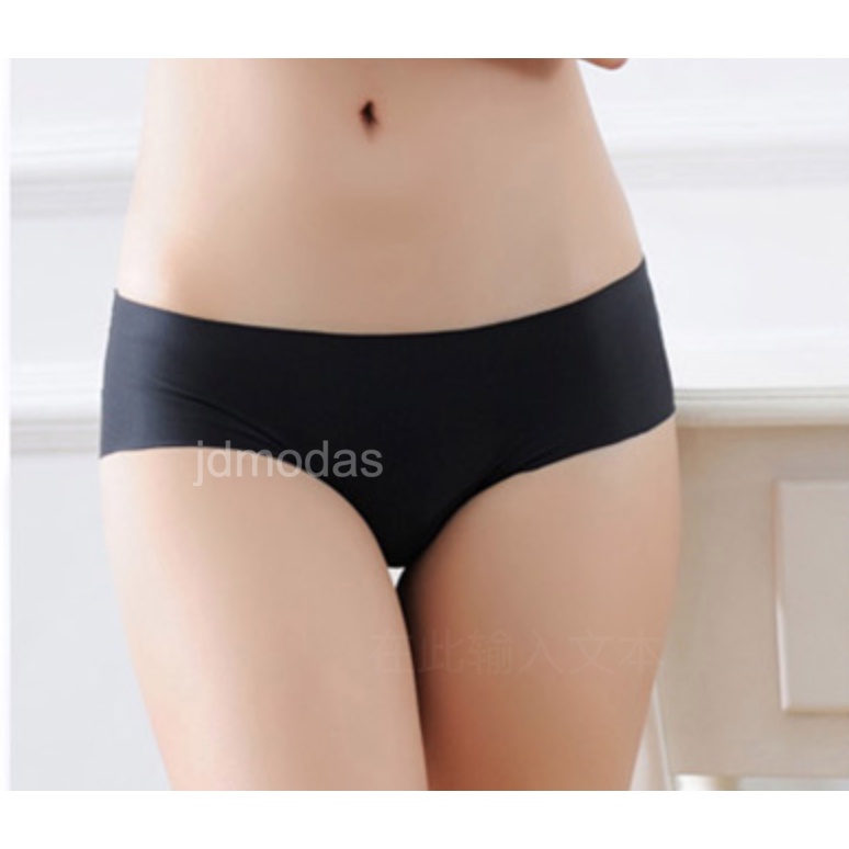 Detalhes do kit com 5 Calcinha TANGA Sem Costura Corte a Laser Não Marca BELLUS