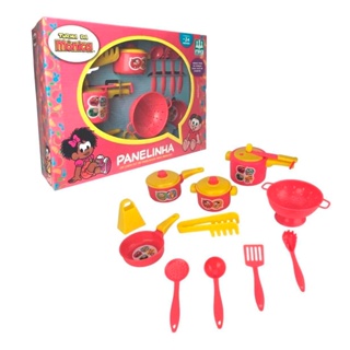 Conjunto Panelinhas Infantil Turma da Mônica 11 Pçs 0755 Nig em Oferta na Shopee