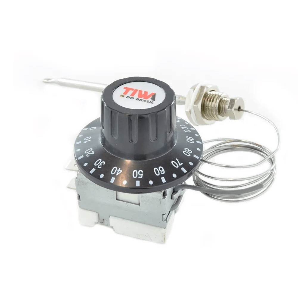 Termostato Elétrico Tiwa 20/120ºc 30a Com Bucha Cafeteira