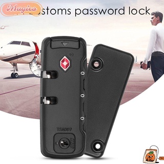 MAGICO TSA Fechadura Personalizada Cadeado Anti-Roubo Proteção De Bagagem Segurança Código Seguro