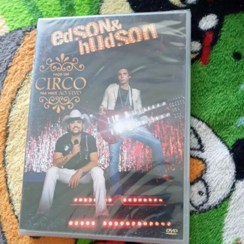 DVD Edson & Hudson - Faço Um Circo Pra Você lacrado.