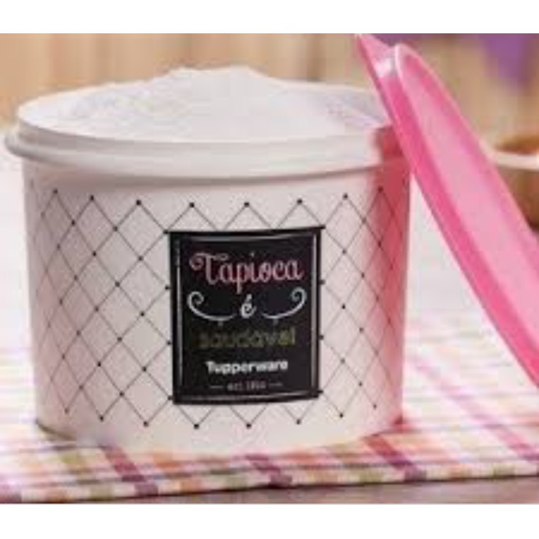 Caixa de tapioca bistrô tupperware 1.6 L