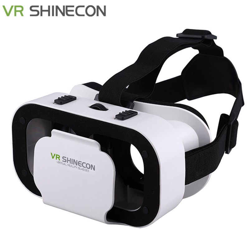 Óculos De Realidade Virtual Vr Box Shinecon 3d Para Smartphones De 4,7-6,0 Polegadas