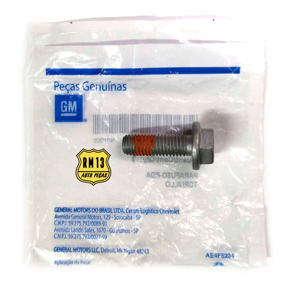 Parafuso Comando Valvulas GM 94703133 Original
