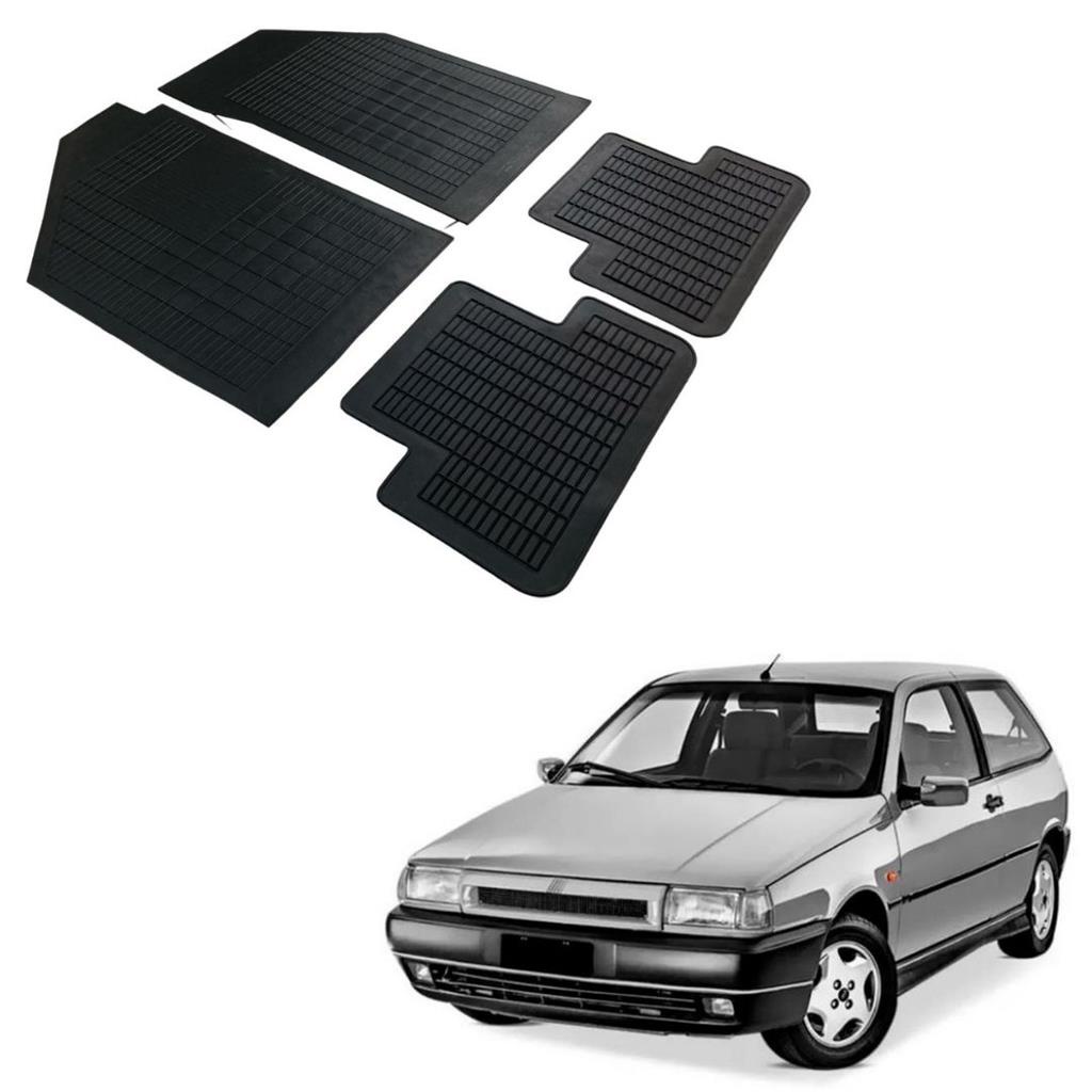 Jogo 4 Pecas Tapete Automotivo Especifico Fiat Tempra/Tipo 100% Borracha Borcol