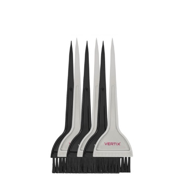 Kit 6 Pincéis Para Tintura Capilar Vertix