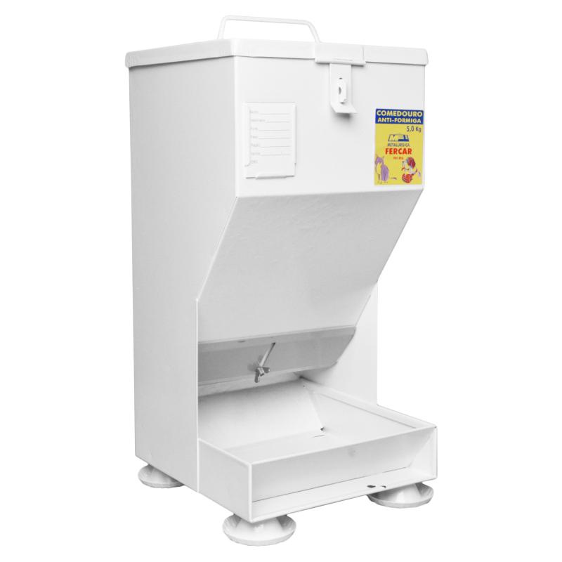 Comedouro para Animais Capacidade 5 KG de Ração COM2 FERCAR - Pets