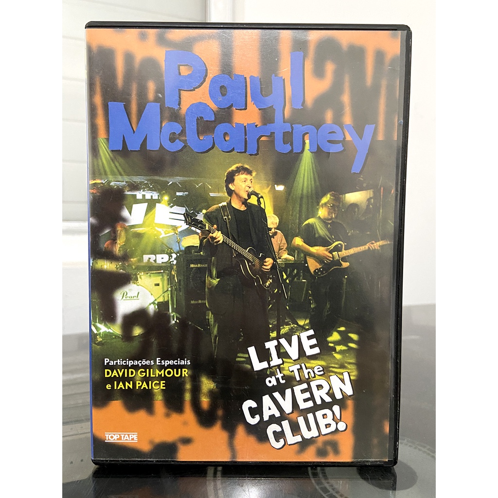 DVD - Paul McCartney - Live at The Cavern Club | Shopee Brasil