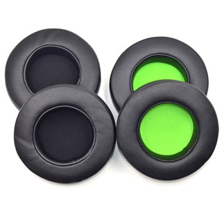 1 Par Almofada Redonda De Espuma Para Fone De Ouvido Kraken 7.1 V2