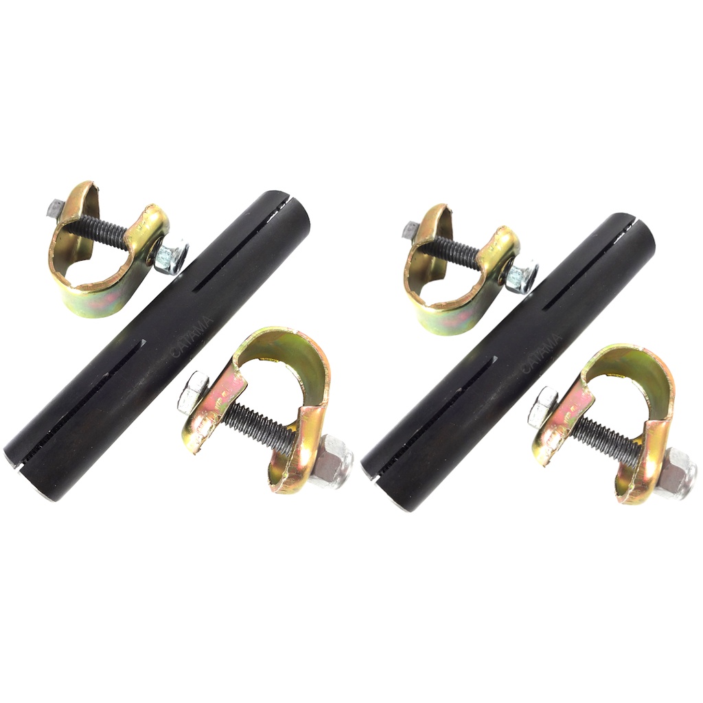 02 Luvas Abraçadeira Ponteira Direção D20 D40 S10 Silverado