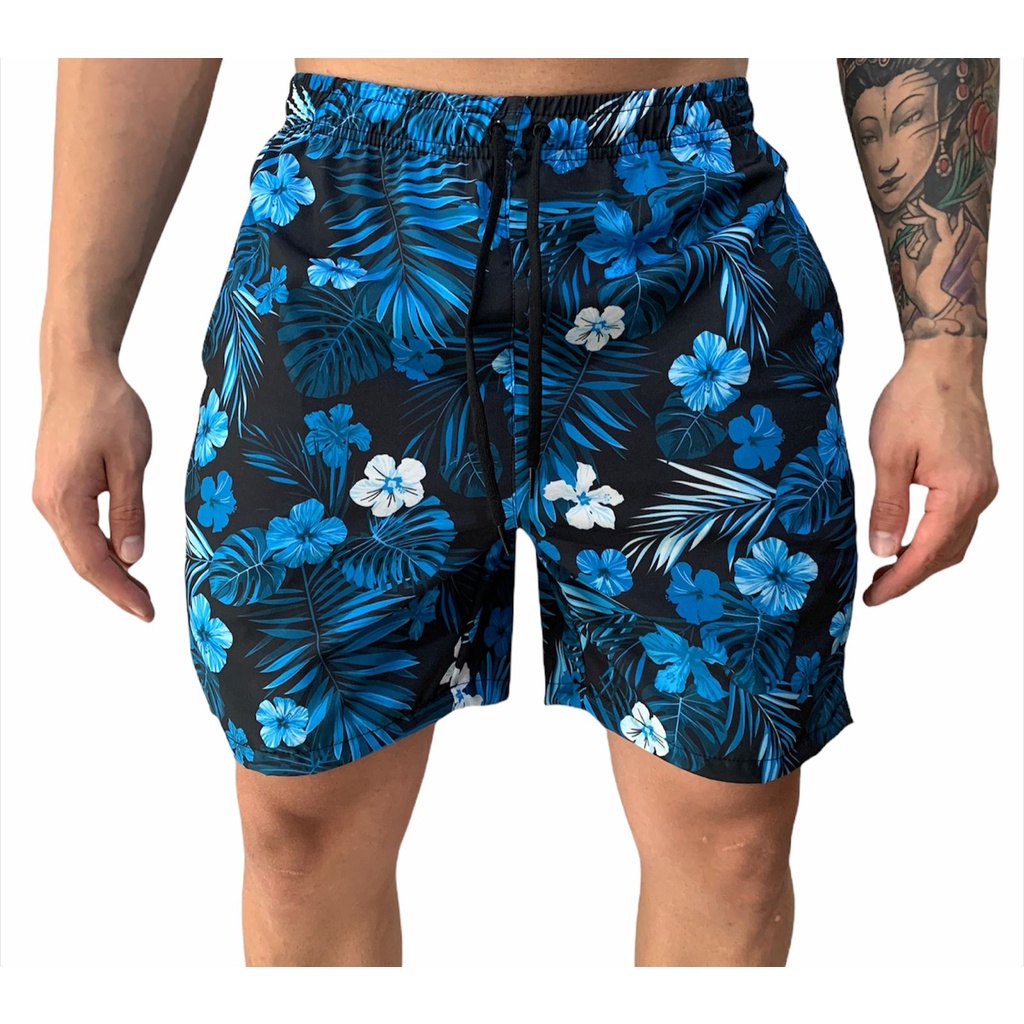 Shorts Mauricinho Elastano Premium swin praia desenho