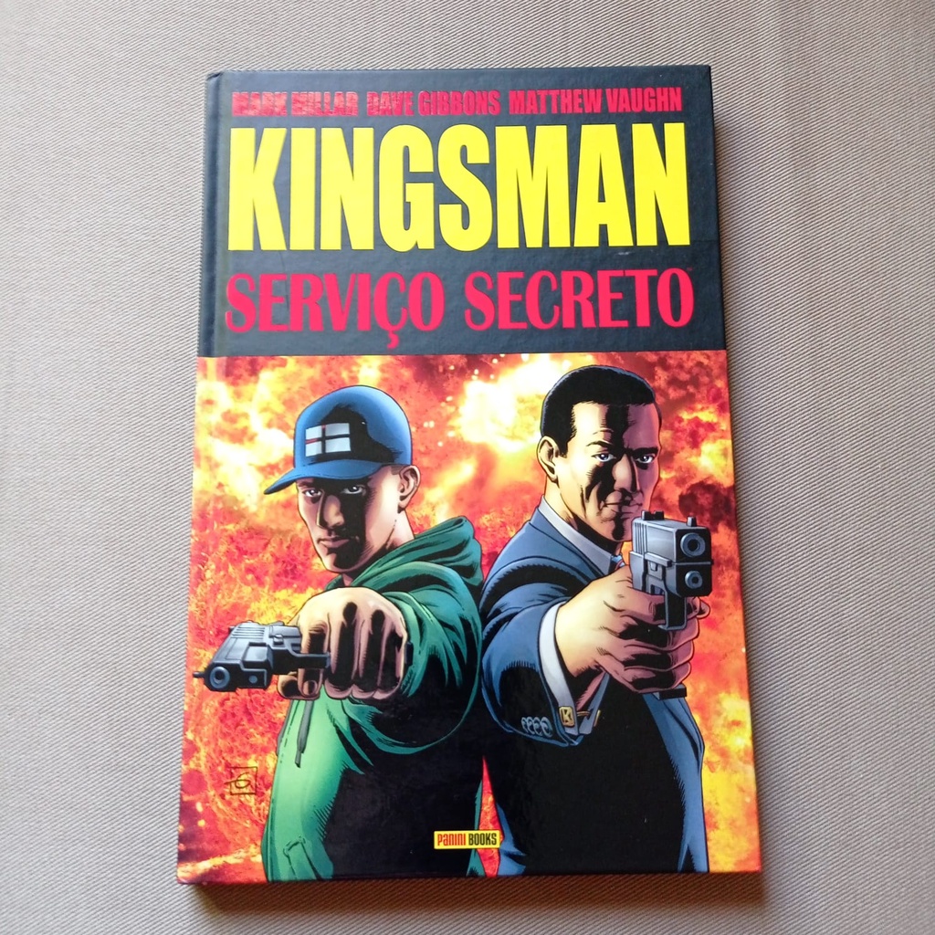 HQ Kingsman Serviço Secreto, Mark Millar, Quadrinho, Gibi