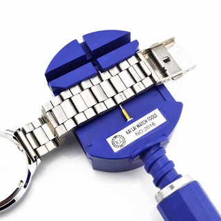 Ferramenta de Modificação de Comprimento da Faixa de Aço!!! (Largura Máxima 28mm) Pulseira de ligação do relógio Pulseira de ligação da corrente Removedor de pinos Kit de ferramentas de reparo do Ajustador Chave de fenda de substituição macho / fêmea