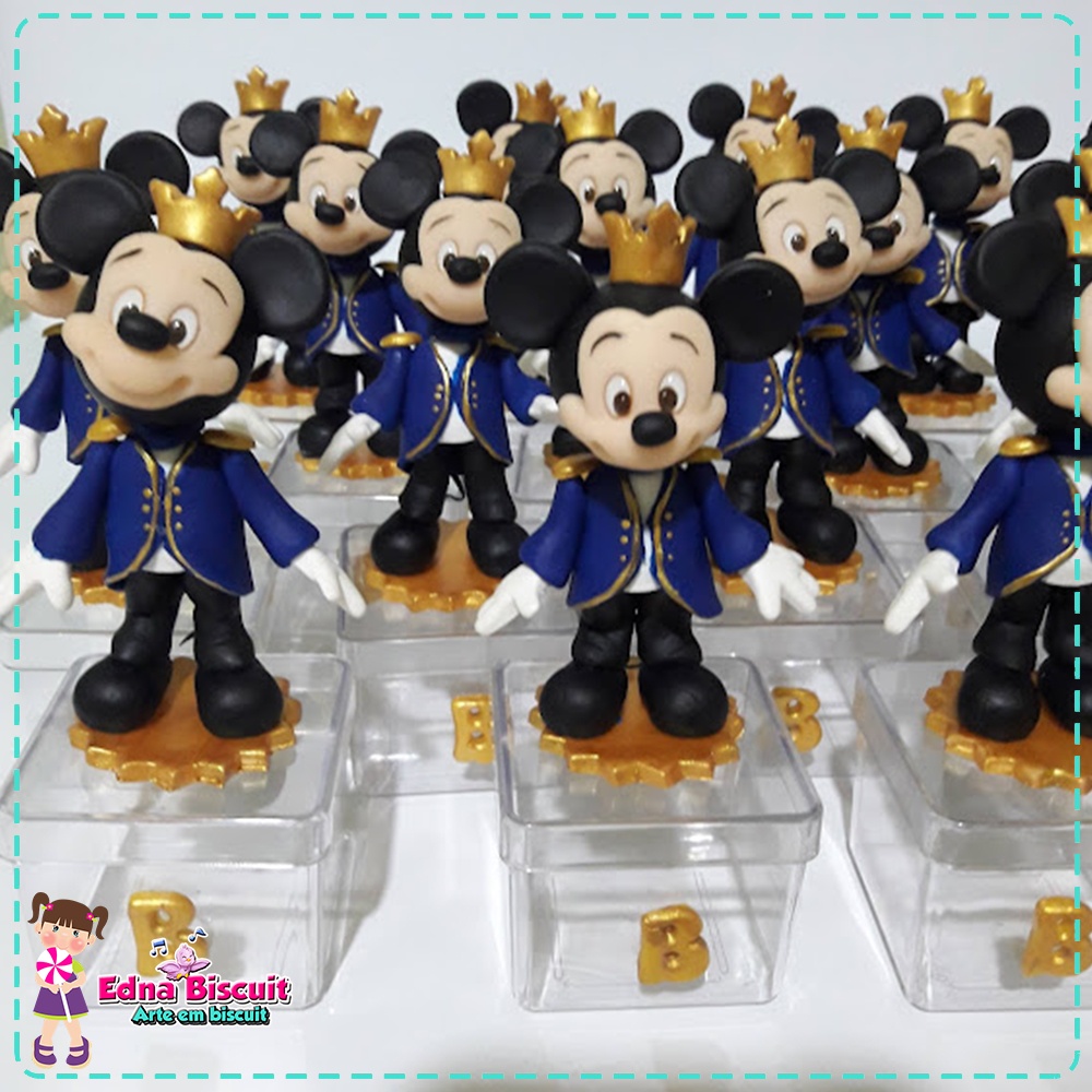 Lembrancinha Mickey Realeza De Biscuit Shopee Brasil