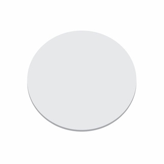 Disco Circular 18cm Branco P/ Lustre Tampa Luminaria 2mm x 18cm Td-6004