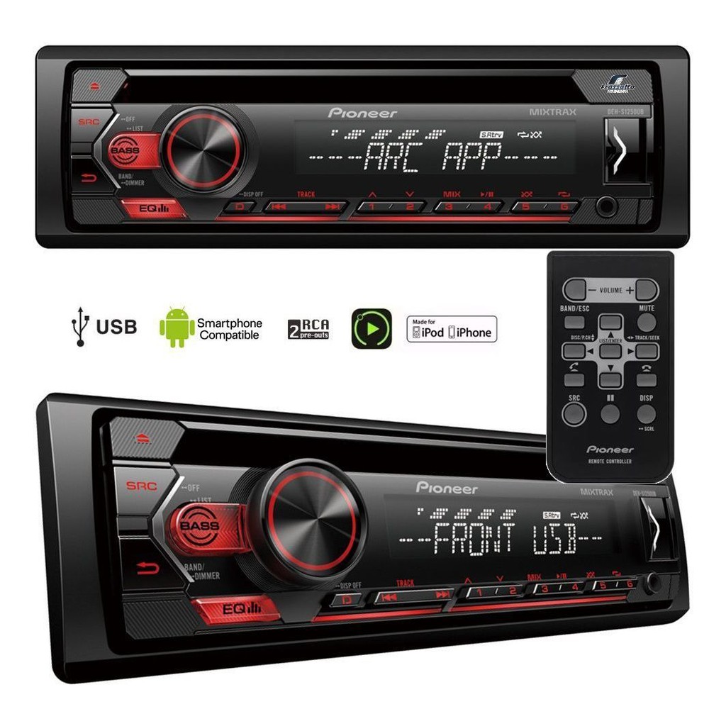 som automotivo toca cd auto radio com pen drive android saida de ...