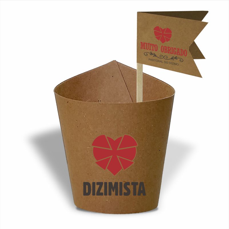 Rótulo mini suculenta person. dizimista. Pct c/ 20un