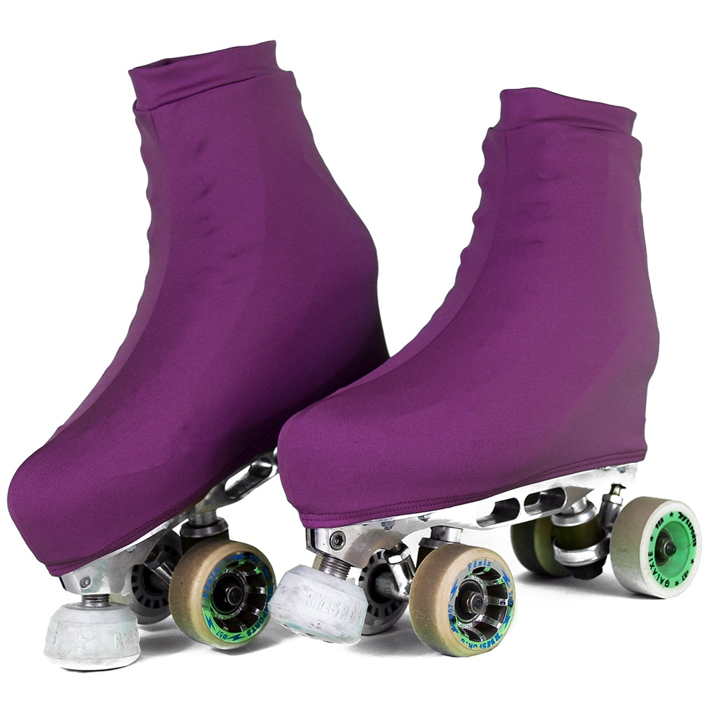 Polaina Cobre Botas Capa para Patins Patinashow Violeta