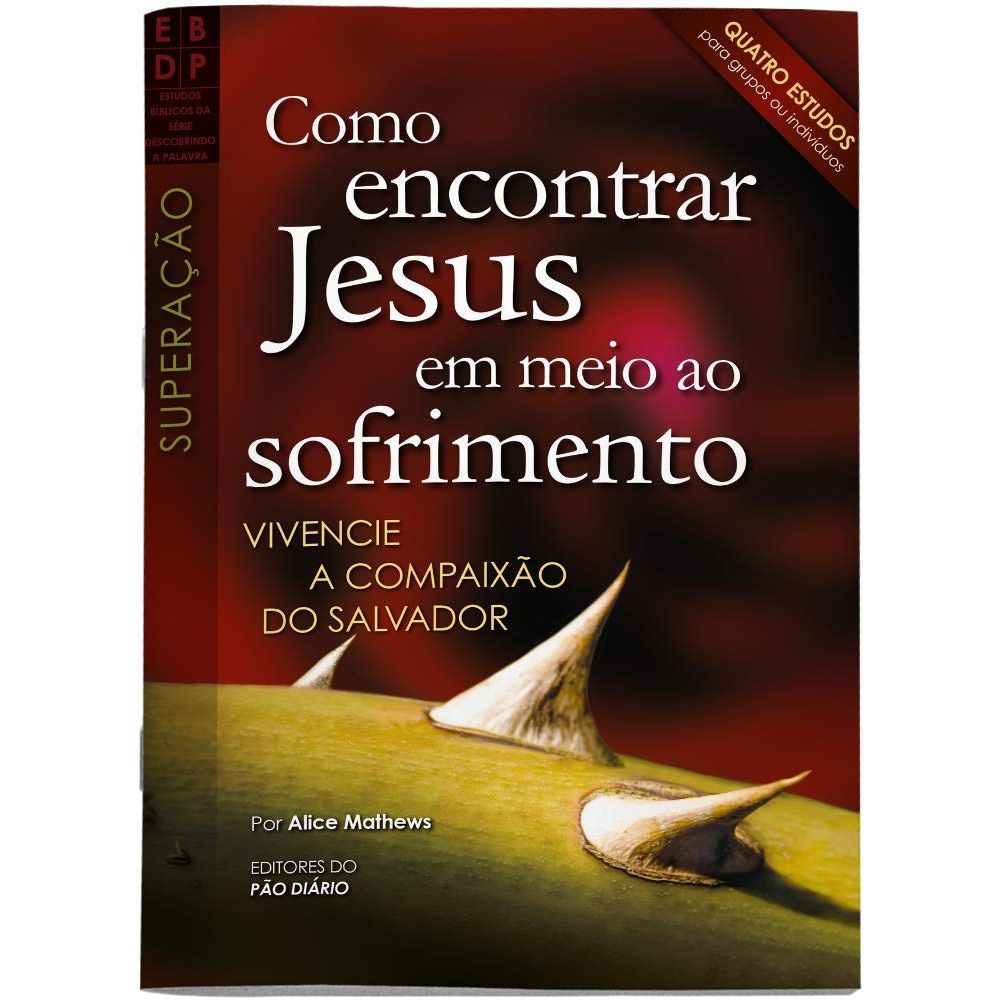 Como Encontrar Jesus Em Meio ao Sofrimento | Alice Mathews em Oferta na Shopee
