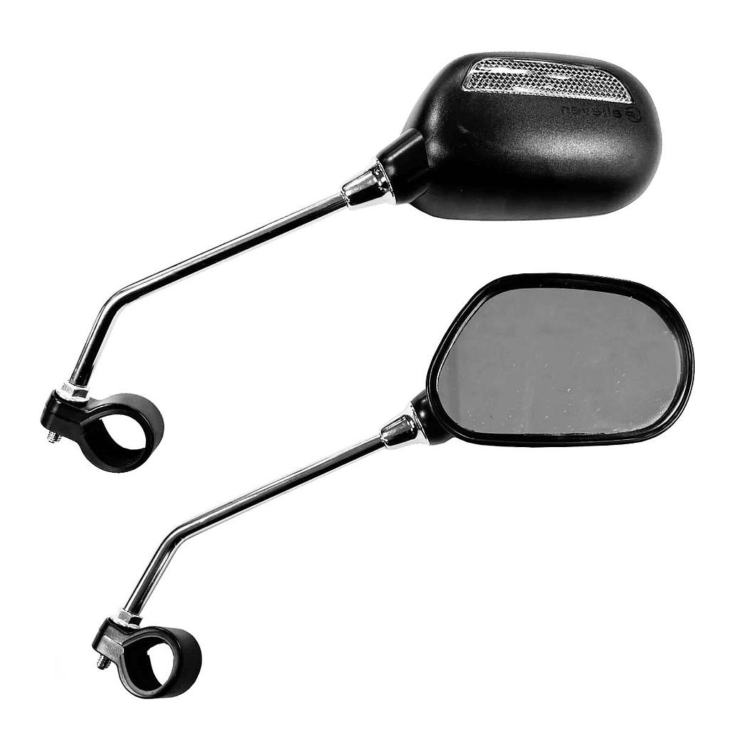 ESPELHO RETROVISOR SEMI ARTICULADO BICICLETA BIKE ELLEVEN