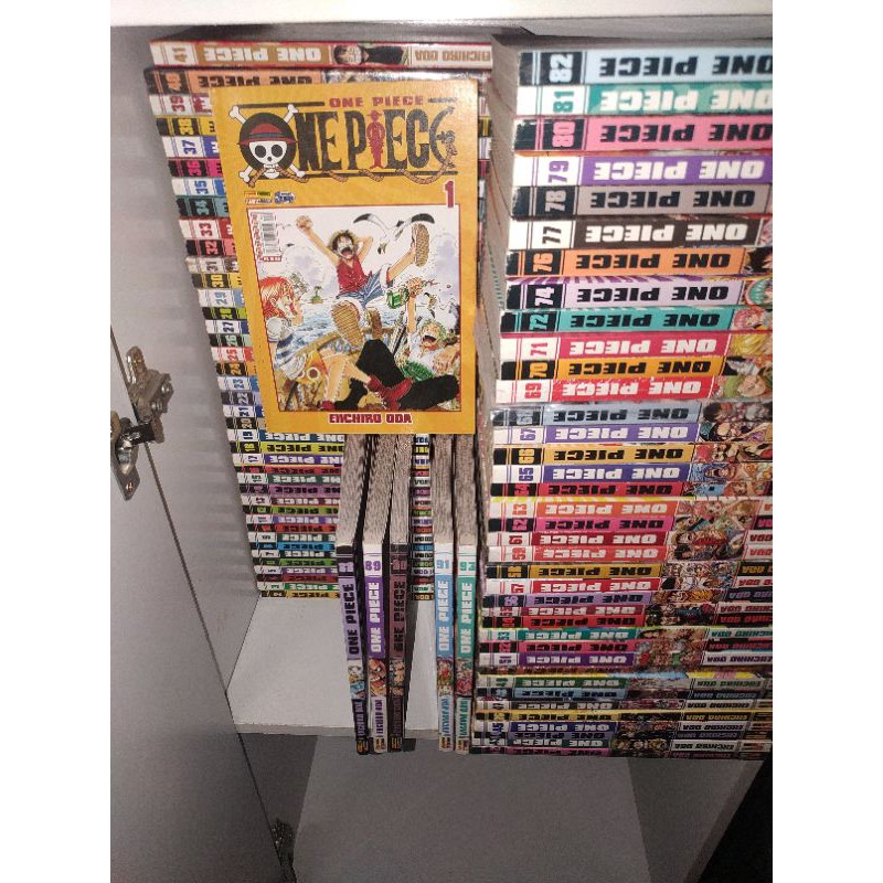 coleção de mangás one piece volumes do 1 ao 20 venda de mangás avulsa