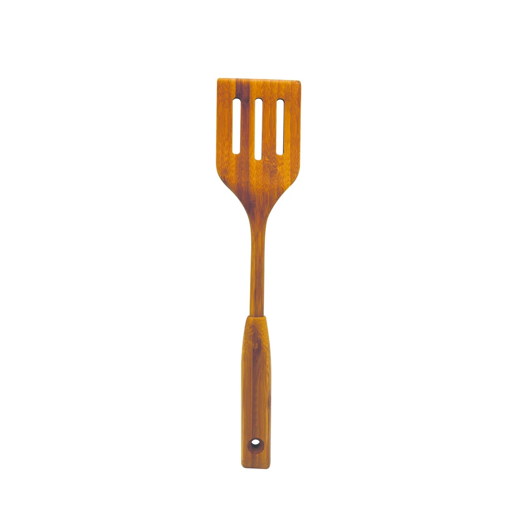 Espátula Vazada De Bambu 35cm - Oikos - Home & Living