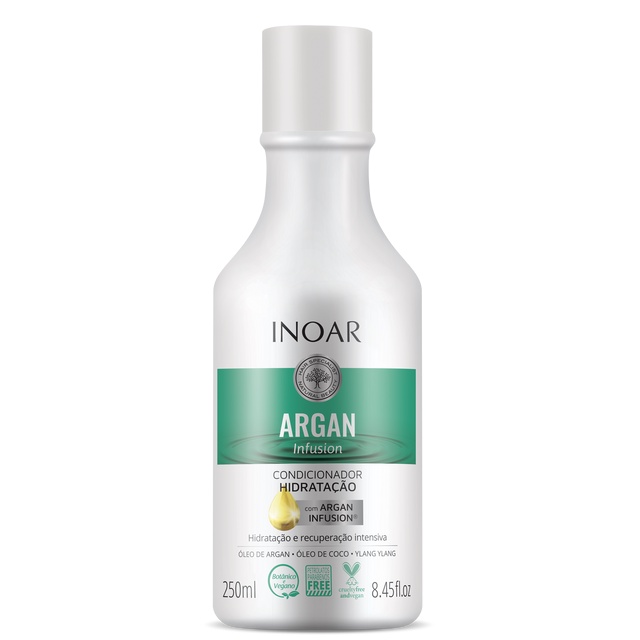 Inoar Argan Infusion Hidratação Condicionador 250ml em Oferta na Shopee