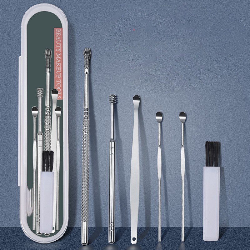1 Kit Com 6 De Limpeza/ Removedor De Cera De Ouvido / Removedor De Limpeza De Cera