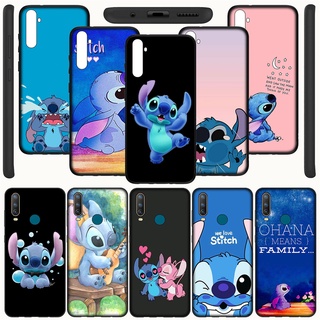 Capa Motorola Moto G22 G52 E32 G71 5G G42 4G Caixa De Telefone A103 PA9 Anime Lilo Stitch De Silicone Preta