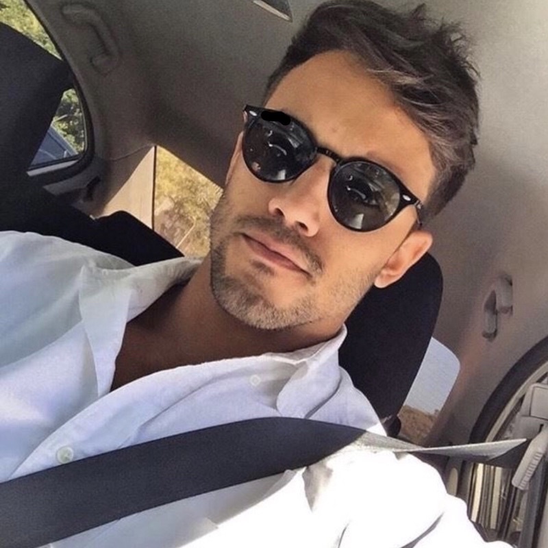 Óculos Solar Redondo Masculino RB Fashion Man Alta Qualidade Proteção Solar