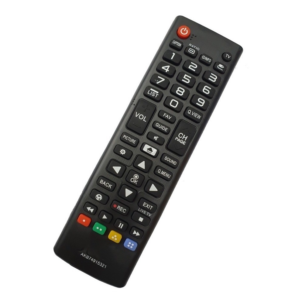 Controle Remoto de TV para LG Led Smart Tecla Rec Futebol