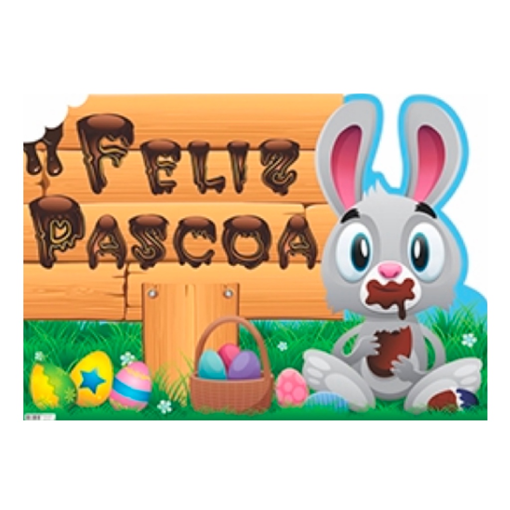 Painel Coelho Chocolate