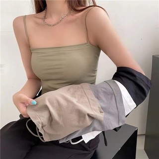 Estoque Pronto Novo Estilo Alça Tubo De Beleza De Peitoral De Uma Palavra Ombro Verão Colete De Malha De Nylon De Fundo Fino