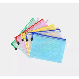 Pasta Documentos A5 Kit C/5 Unidades 17cmx24cm Zíper Sortida