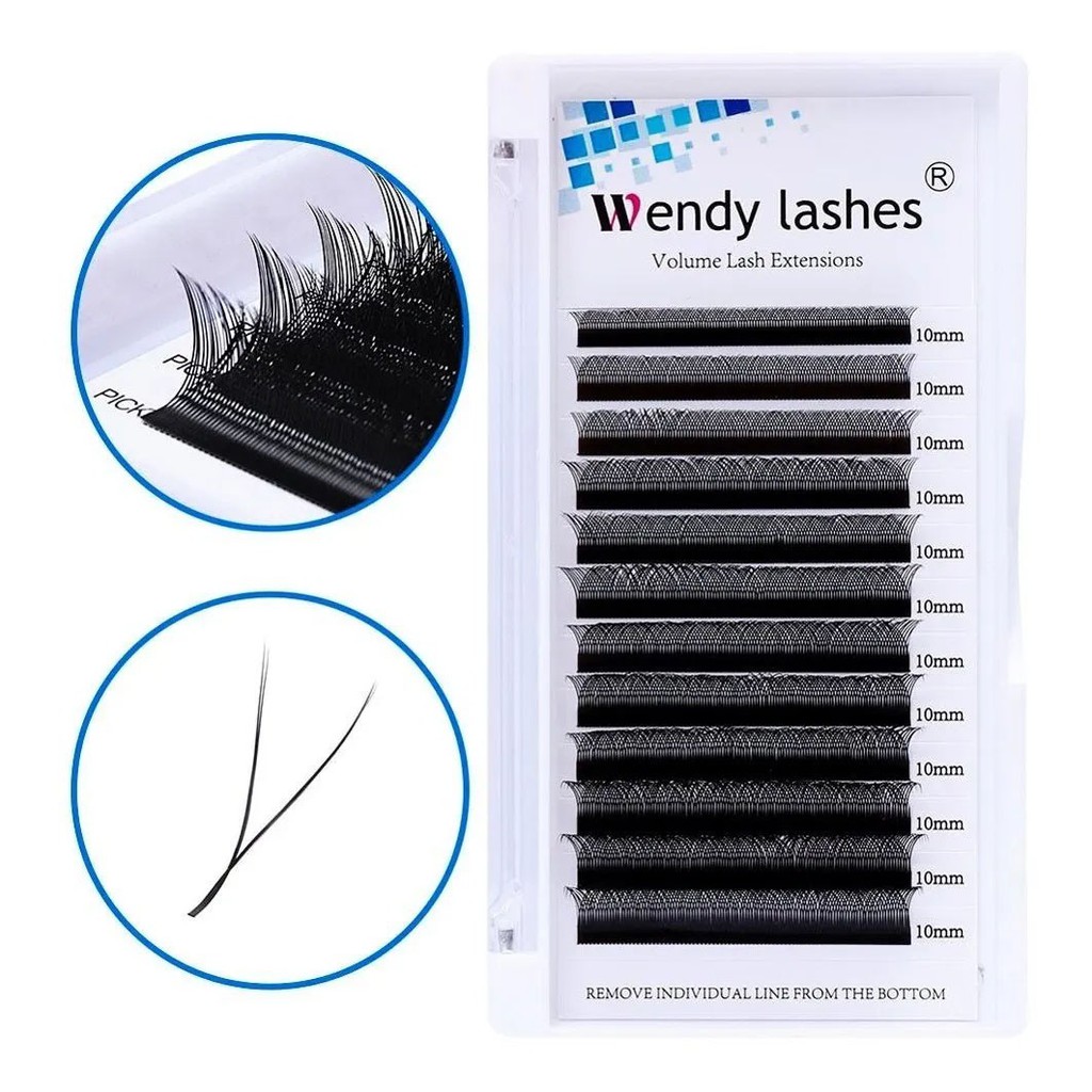 Cílios Wendy Lashes Y 0.07 Volume Brasileiro - Individual