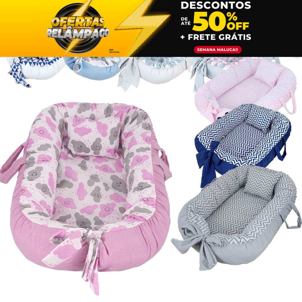 Ninho Bebê Menino Menina Nuvem Recem Nascido Maternidade Lavavel