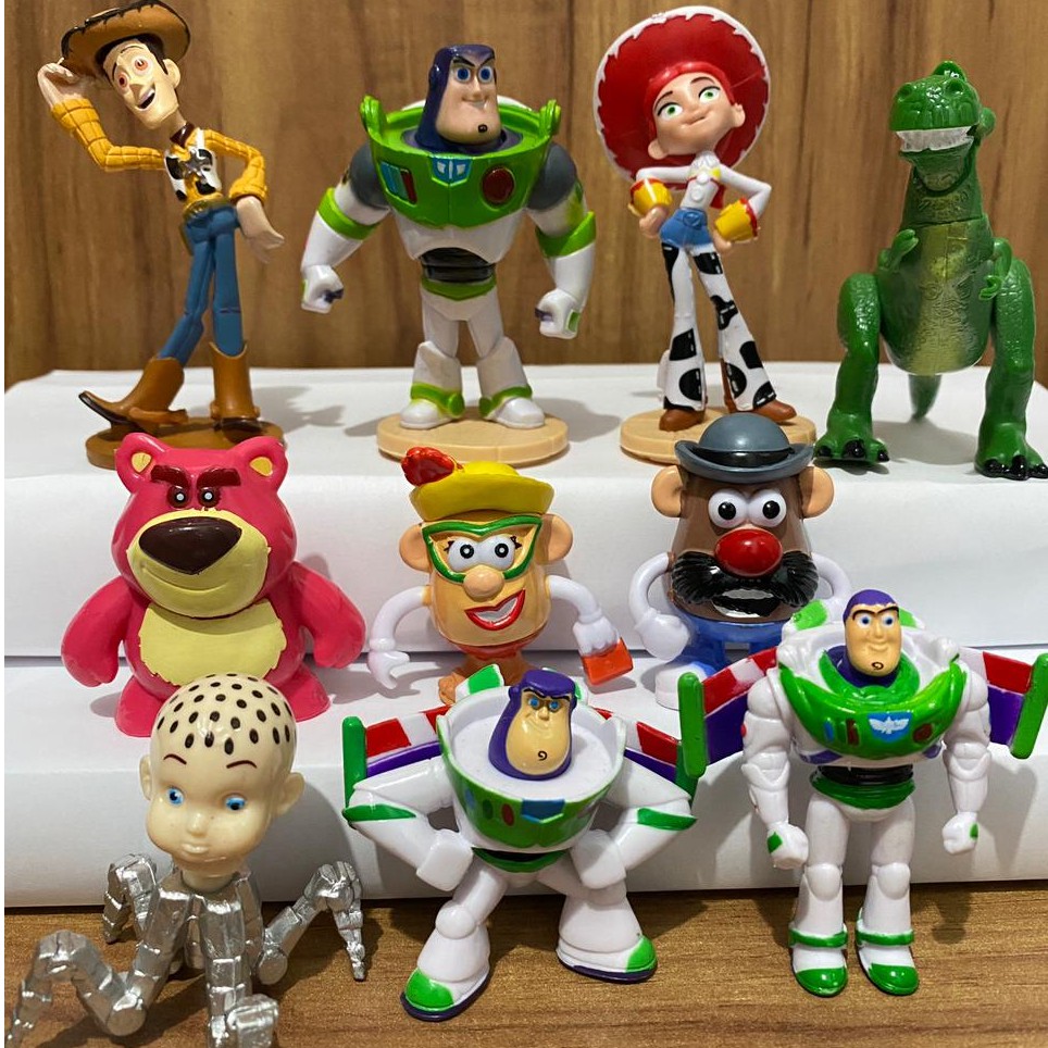 Bonecos Toy story Miniatura Colecionável ANUNCIO 1 | Shopee Brasil