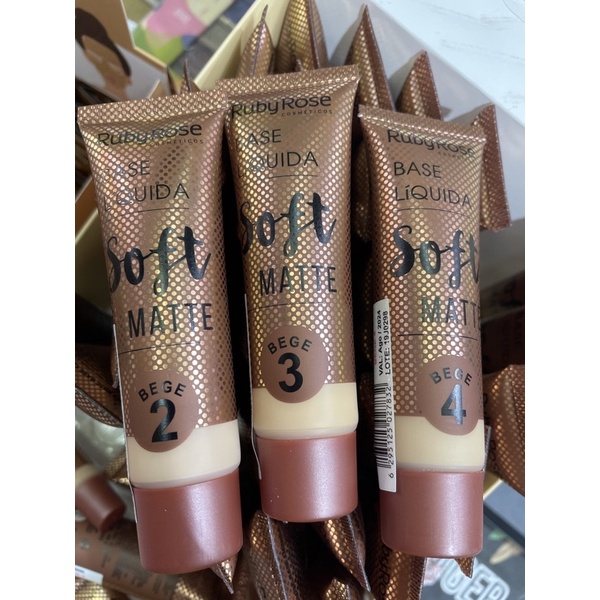 base soft matte ruby rose